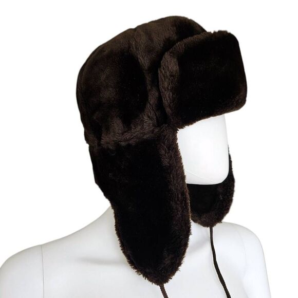 paul smith fur trapper hat main image 5